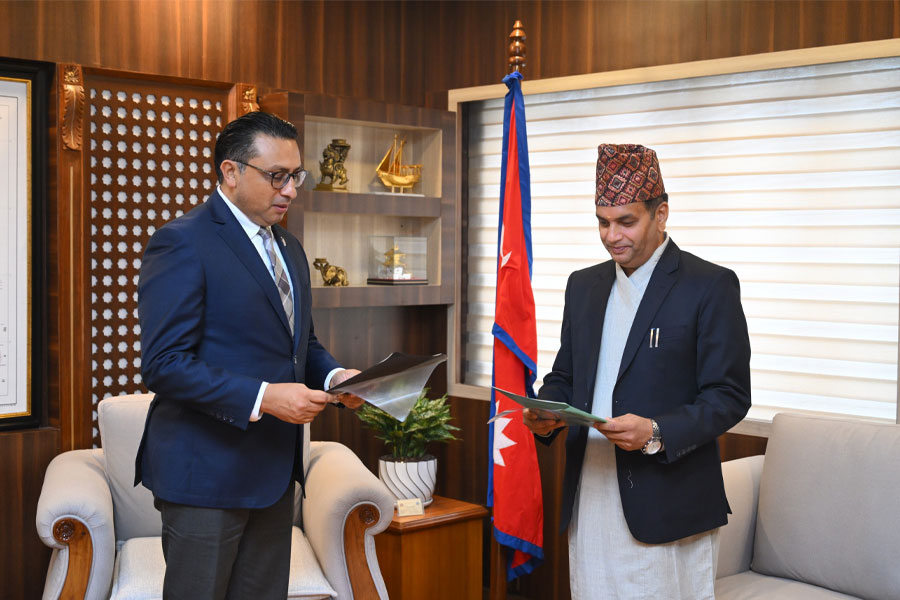 Finance Minister directs SEBON Chair to prioritize investor protection, market reform